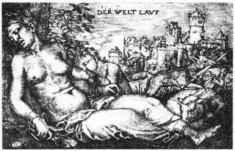 Barthel Beham - Der Welt Lauf - 1525