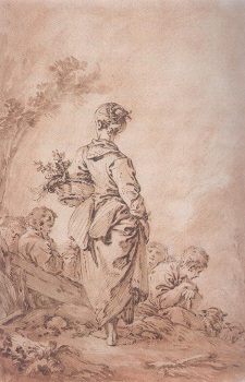 Die junge Bäuerin Francois Boucher