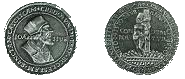 Postume Medaille für Jan Hus (um 1530) vermutlich von Hieronymus Dietrich
