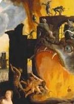 Lucas van Leyden Das J&uuml;ngste Gericht (1527) Bildausschnitt
