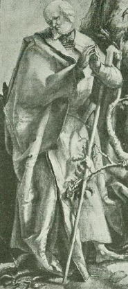 Der heilige Joseph Bildausschnitt Matthias Grünewald nach 1515