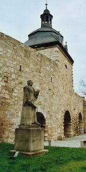 Stadtmauer von Mühlhausen Foto April 2007 Hans Holger Lorenz