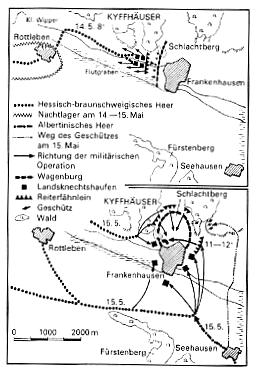 Schlacht von Frankenhausen am 15.Mai 1525   (II)