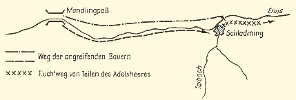 Gefecht bei Schladming am 3.7.1525